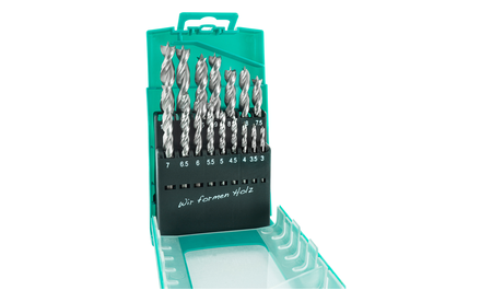 16-teiliges Bohrerset PLUS & BohrStopp-Set von ENT - sautershop