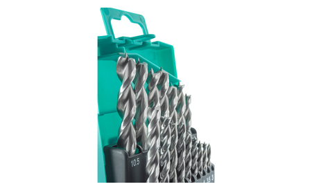 16-teiliges Bohrerset PLUS & BohrStopp-Set von ENT - sautershop