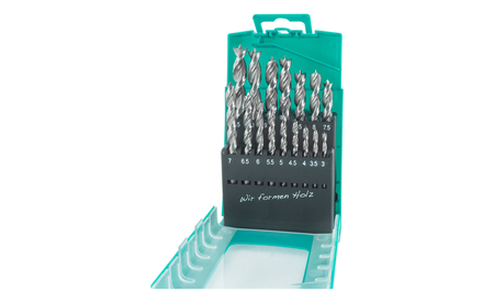 16-teiliges Bohrerset PLUS & BohrStopp-Set von ENT - sautershop