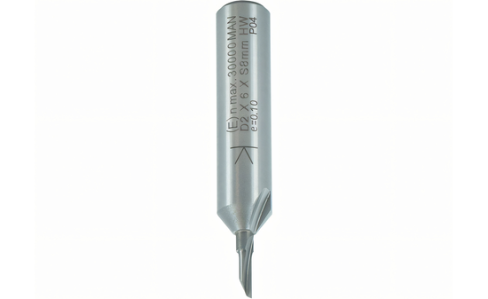 Nutfräser HW (HM) D2 x AL6 x S8 - sautershop