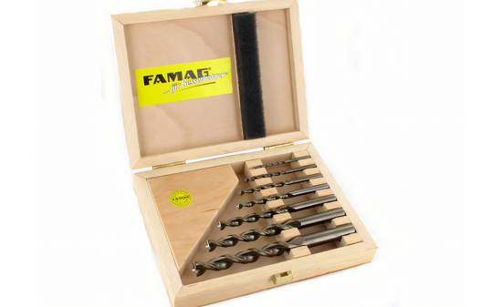 Holzspiralbohrer Satz HSS-G 7-tlg. - sautershop