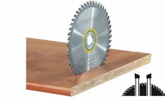 Feinzahn-Sägeblatt 225x2,6x30 W48 - sautershop