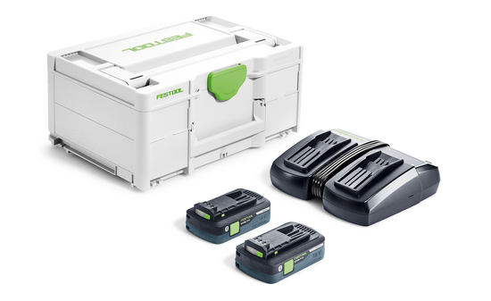 Festool Energie-Set SYS3 18V 2x4,0/TCL6 DUO - sautershop
