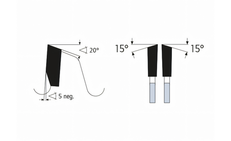 Kreissägeblatt HM 210 x 2,8/1,8 x 30 mm, Z=48 WZN - sautershop