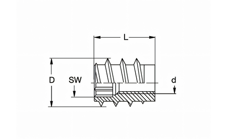 Rampa Muffe Typ SK M5 10 mm 10 St. - sautershop