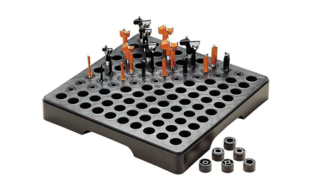 Organizer für Fräser + Ø8mm Buchsen SET-ORGA-8MM 1