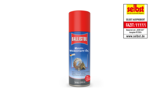 Ballistol Multi-Werkstatt-Öl Spray, 200 ml BAL-22950