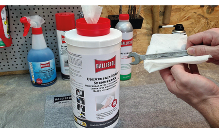 Ballistol Spenderbox mit 130 trockenen Tüchern BAL-25097 4