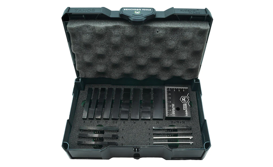 Benchdogs metrische Einstellblöcke 17-tlg. im Mini-Systainer BD-BD0235