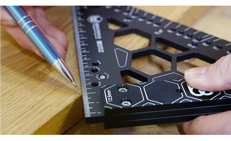 Benchdogs Tischlerwinkel 175 mm inkl. Wandhalterung BD-BD0251 5
