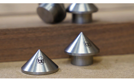 Benchdogs MFT Lackierspitzen Edelstahl - 4 Stück BD-BD0303 3