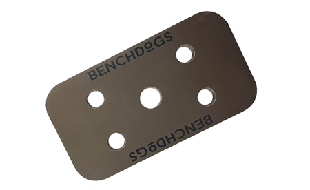 Benchdogs Verbinderplatte für Anreißlineale BD-BD0320