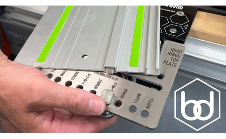 Benchdogs Quad MFT Führungsschienen-System MK4 Hole Jig - Festool BD-BD0357 4