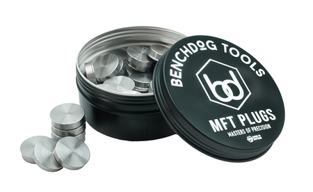 Benchdogs MFT Plugs® - Edelstahl magnetisch - 66 Stück  BD-BD0398 1