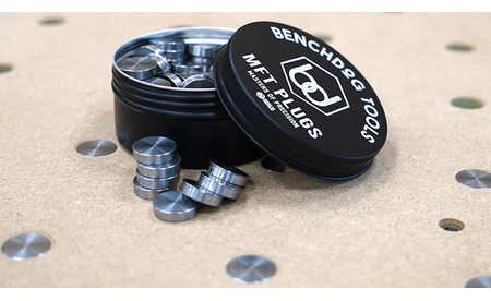 Benchdogs MFT Plugs® - Edelstahl magnetisch - 66 Stück  BD-BD0398 2