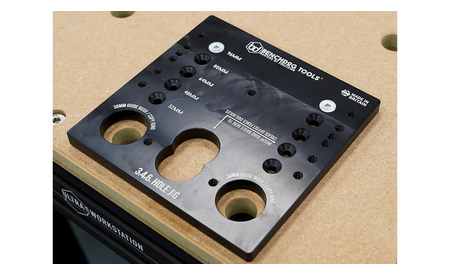 Benchdogs MFT Frässchablone 346 Quad Hole Jig MK4 BD-BD0490 1