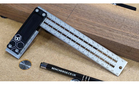 Benchdogs Edelstahl Anreißwinkel-Set im Systainer BD-BD0605 11