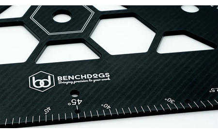 Benchdogs Präzisions Anreißwinkel BD450PT inkl. Wandhalterung BD-BD0684 1