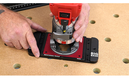 Benchdogs Oberfräsen Big Base Komplettset im Systainer Makita BD-BD0844 5