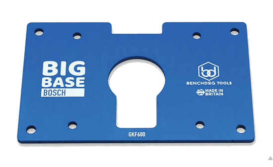 Benchdogs Oberfräsen Big Base - Bosch - GKF600 / GKF18V-8 BD-BD0864