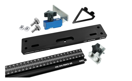Benchdogs CSC Anschlag und Adapterplatte 625 mm BD-BD1046