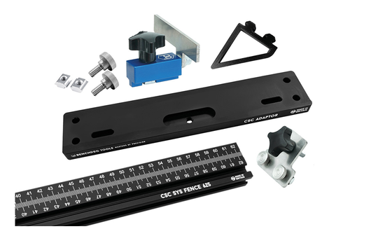 Benchdogs CSC Anschlag und Adapterplatte 625 mm BD-BD1046