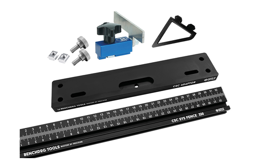 Benchdogs CSC Anschlag und Adapterplatte 330 mm BD-BD1048