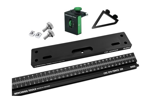 Benchdogs CSC Anschlag und Adapterplatte - 330mm BD-BD0055