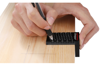 Kompaktes Kantenlineal 50 mm DQ-1804-5551 1