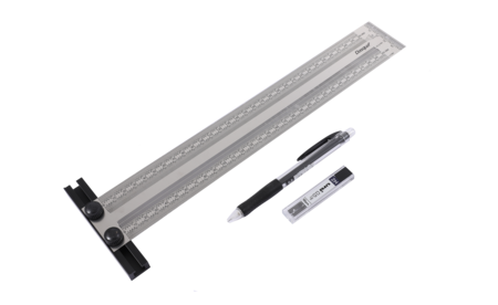 Flexibles T-Lineal 300 mm DQ-1804-5771