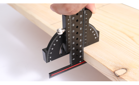 Schwenkbares T-Lineal 300 mm, 4-in-1 DQ-1804-6111 2