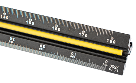 Dreikantmaßstab 300 mm DQ-1804-0205 4