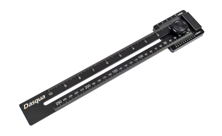 Streichmaß mit flachem Schieber DQ-1804-0410