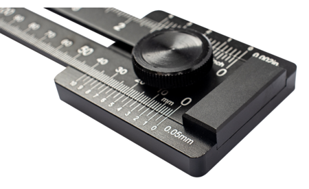 Streichmaß mit flachem Schieber DQ-1804-0410 1