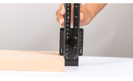 Streichmaß mit flachem Schieber DQ-1804-0410 2