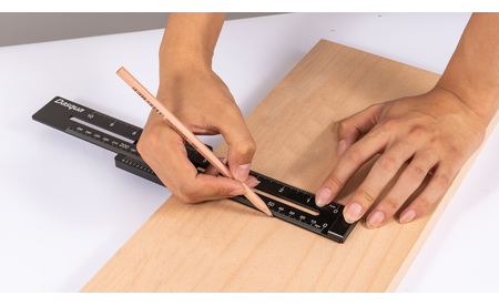 Streichmaß mit flachem Schieber DQ-1804-0410 4