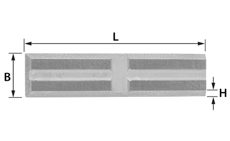 HM-Wendemesser 25 x 5,5 x 1,1 mm E-00509 3