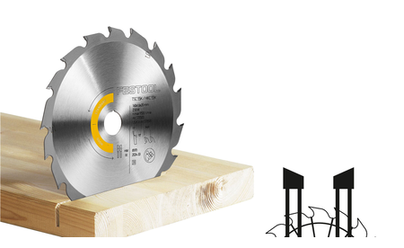 Festool Kreissägeblatt WOOD STANDARD HW 160x1,6x20 W18 F-578583