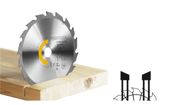 Festool Kreissägeblatt WOOD STANDARD HW 160x1,6x20 W18 F-578583