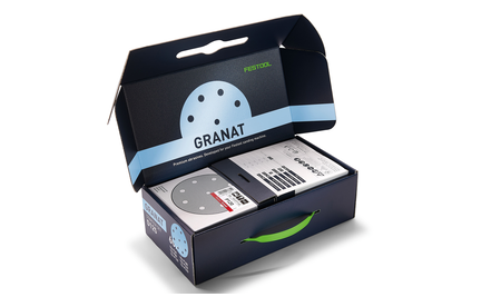 Netzschleifmittel Granat D125 GR-Set F-578668