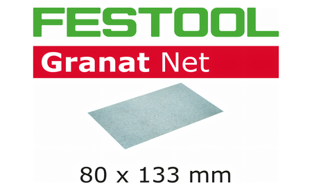 Netzschleifmittel Granat Net 80x133 P60 GR NET/50 F-578628