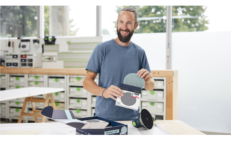 Netzschleifmittel Granat Net D150 GR NET-Set F-578667 2