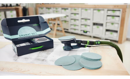 Netzschleifmittel Granat Net D150 GR NET-Set F-578667 3