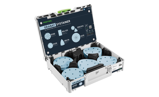 Festool Schleifmittel-Systainer³ Granat D125 GR SYS F-578193