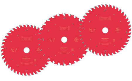 Kreissägeblätter-Set "Die Roten" 168 SET-3X168-20