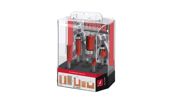 Freud Fräser-Set Kantenfräse Starter 5-tlg. | S6 FR-88-10506P