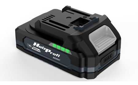 Holzprofi Maker Li-Ionen Akku 2.0Ah HP-M4-AKKU-18650-2AH