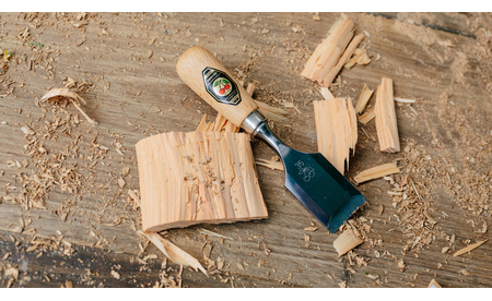 Kirschen Kurzbeitel in Lederholster, 35 mm KI-1158000 6