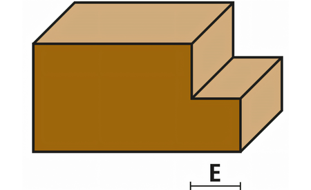 Falzfräser-Set mit 4 Kugellagern - D 35 mm SET-KLE-C121-350-R 2