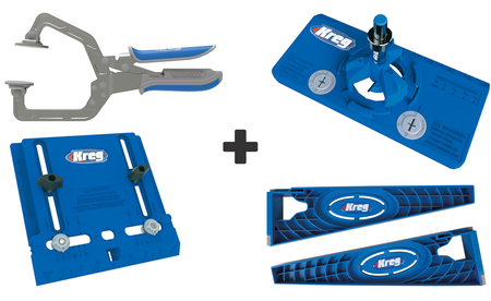 KREG Möbelbau Schablonen-Set SET-KHI-ALL